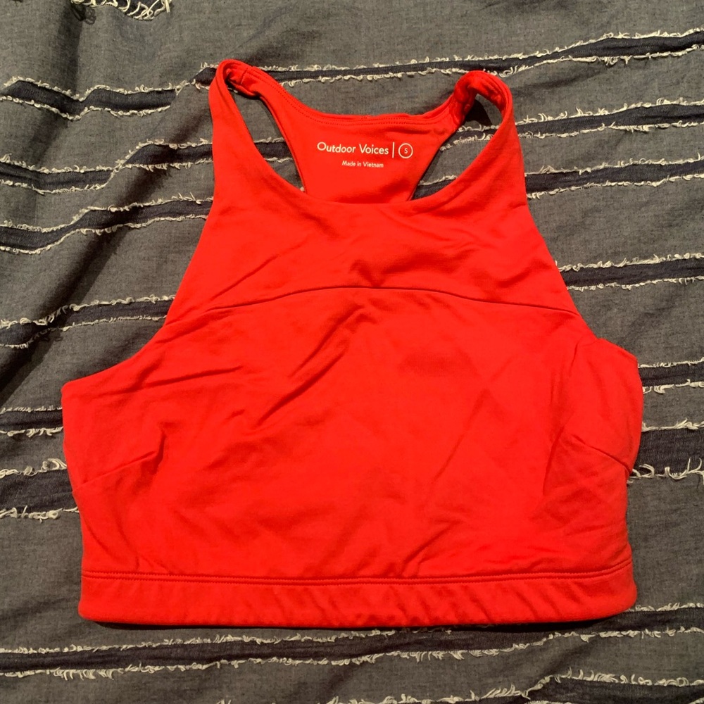 Outdoor Voices Cropped TechSweat Tank/Sportsbra - Picture 3 of 4